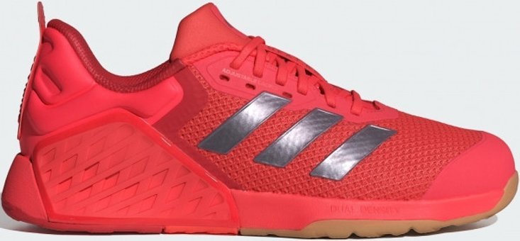 Adidas Dropset 3 ID8634 Ortopedik Bağcıklı Adiwear Kadın Antrenman Ayakkabısı Kırmızı