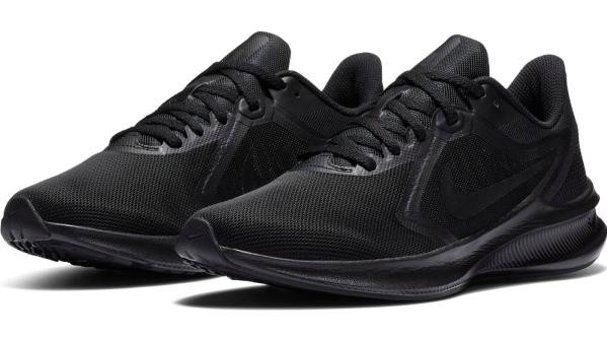 Nike Downshifter 10 CI9984-003 Bağcıklı Kadın Koşu Ayakkabısı Siyah