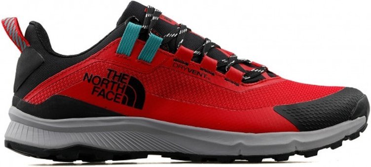 The North Face Cragstone Wp NF0A5LXDKX91 Ortopedik Su Geçirmez Bağcıklı Unisex Trekking Ayakkabısı Kırmızı