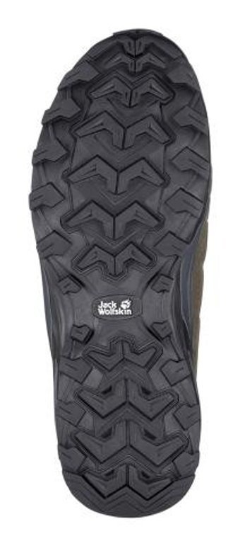 Jack Wolfskin Refugio Texapore Low M 4049851-4287 Ortopedik Su Geçirmez Bağcıklı Erkek Outdoor Ayakkabısı Kahverengi