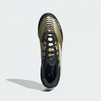 Adidas F50 League TF Messi IG9282 Bağcıklı Halı Saha Ayakkabısı Altın