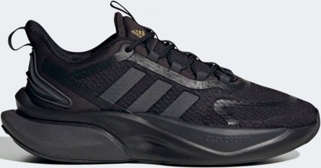 Adidas Alphabounce+ HP6149 Ortopedik Bağcıklı Adiwear Kadın Yürüyüş Ayakkabısı Siyah