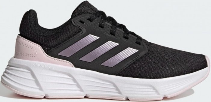 Adidas Galaxy 6 GW4132 Ortopedik Bağcıklı Kadın Koşu Ayakkabısı Siyah