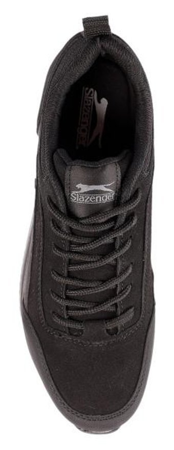 Slazenger Golf SA21LE030-500 Bağcıklı Erkek Günlük Ayakkabı Siyah