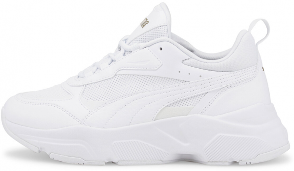 Puma Cassia 384647-01 Ortopedik Bağcıklı Kadın Günlük Ayakkabı Beyaz