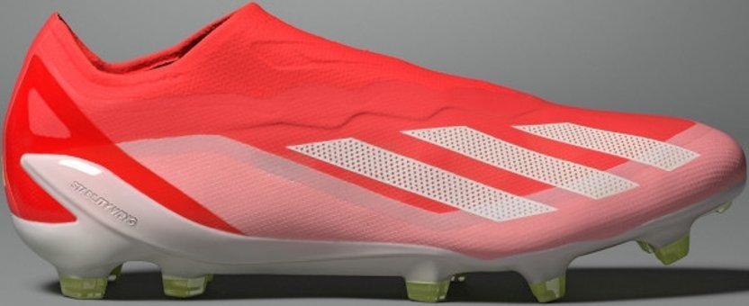 Adidas X Crazyfast Elite IG0611 Bağcıksız Speedframe Çivili Krampon Kırmızı