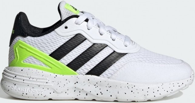 Adidas Nebzed Lifestyle IG2886 Ortopedik Bağcıklı Eva Erkek Çocuk Koşu Ayakkabısı Beyaz
