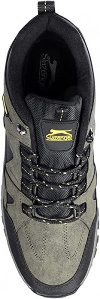 Slazenger Haakon SA22OE012-800 Bağcıklı Erkek Trekking Ayakkabısı Yeşil