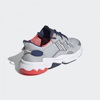 Adidas Ozweego FV9650 Ortopedik Bağcıklı Erkek Koşu Ayakkabısı Gri