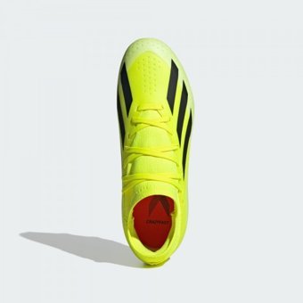 Adidas X Crazyfast League IF0691 Bağcıklı Çivili Krampon Sarı