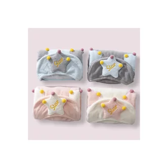 Wonderland Giyilebilir Polyester Çocuk Plaj Havlusu Beyaz