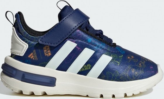 Adidas Disney Racer TR21 ID8012 Ortopedik Bağcıklı-Cırtlı Erkek Çocuk Günlük Ayakkabı Lacivert