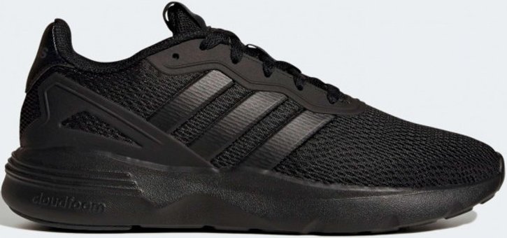 Adidas Nebzed Cloudfoam Lifestyle GX4274 Ortopedik Bağcıklı Erkek Koşu Ayakkabısı Siyah