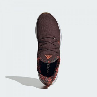 Adidas Cloudfoam Pure ID1965 Bağcıklı Kadın Günlük Ayakkabı Bordo