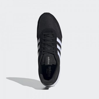 Adidas Retrorun FV7034 Ortopedik Bağcıklı Erkek Koşu Ayakkabısı Siyah
