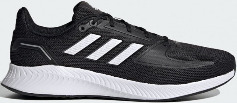 Adidas Run Falcon 2.0 FY5943 Ortopedik Bağcıklı Erkek Koşu Ayakkabısı Siyah