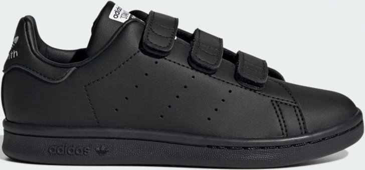 Adidas Stan Smith FY0969 Ortopedik Cırtlı Erkek Çocuk Günlük Ayakkabı Siyah