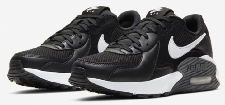Nike Air Max Excee CD5432-003 Ortopedik Bağcıklı Kadın Günlük Ayakkabı Siyah