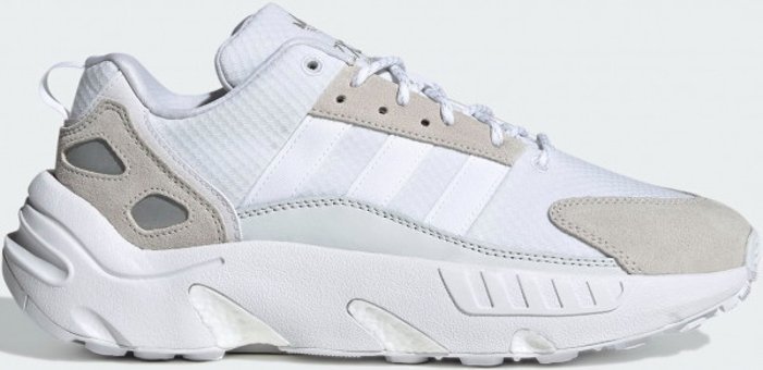 Adidas ZX 22 Boost GY6700 Ortopedik Bağcıklı Erkek Günlük Ayakkabı Beyaz