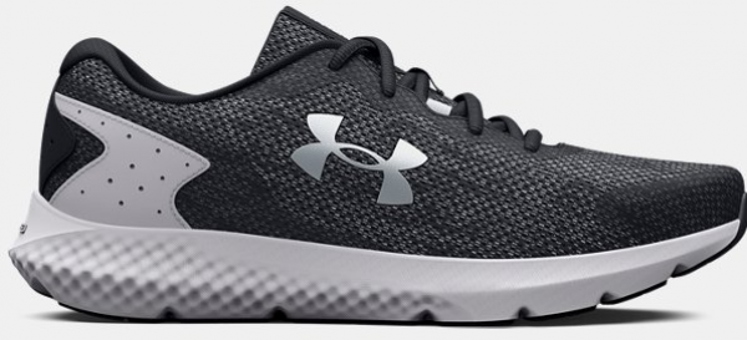 Under Armour Charged Rogue 3 Storm 3026140-001 Ortopedik Bağcıklı Erkek Koşu Ayakkabısı Siyah