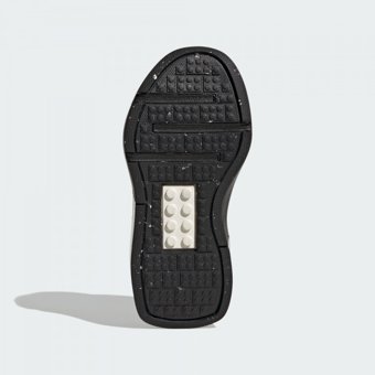 Adidas X Lego Tech RNR ID9529 Ortopedik Bağcıklı-Cırtlı Erkek Çocuk Günlük Ayakkabı Siyah