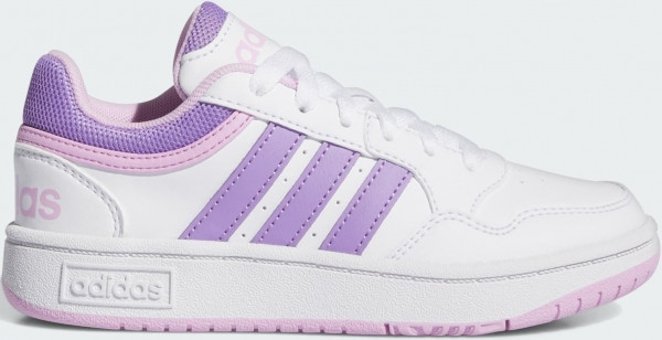 Adidas Hoops IG3832 Bağcıklı Erkek Çocuk Günlük Ayakkabı Beyaz