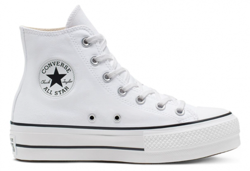 Converse Chuck Taylor All Star 560846C-102 Bağcıklı Kadın Günlük Ayakkabı Beyaz