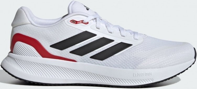 Adidas Runfalcon 5 IE8818 Ortopedik Bağcıklı Adiwear Erkek Koşu Ayakkabısı Beyaz