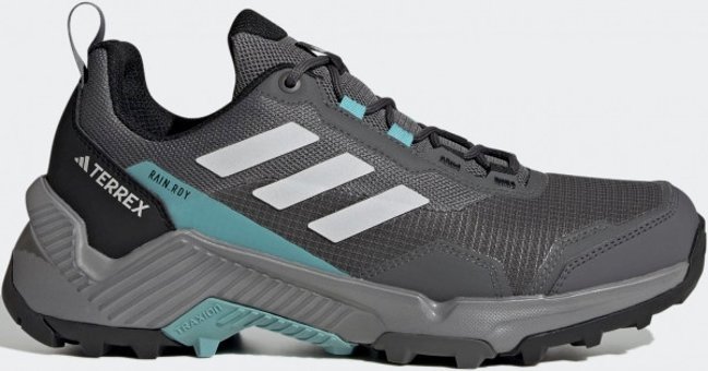 Adidas Eastrail 2.0 RAIN.RDY HQ0932 Ortopedik Su Geçirmez Bağcıklı Traxion Kadın Yürüyüş Ayakkabısı Gri