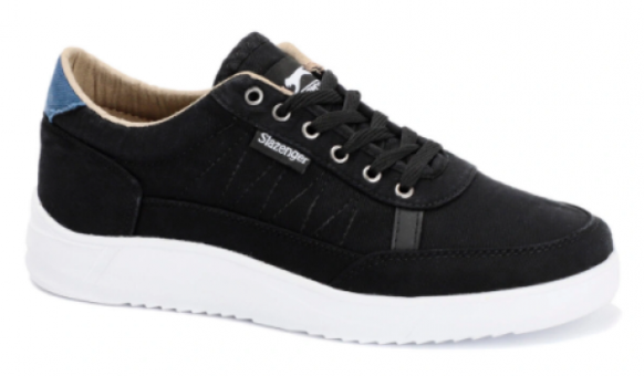 Slazenger Della I SA12LE254-500 Bağcıklı Erkek Günlük Ayakkabı Siyah