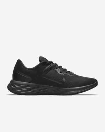 Nike Revolution 6 Next Nature DC3728-001 Bağcıklı Erkek Koşu Ayakkabısı Siyah