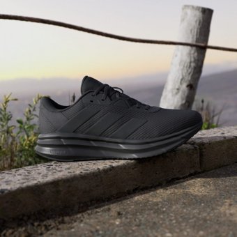 Adidas Galaxy 7 ID8757 Ortopedik Bağcıklı TPU Unisex Koşu Ayakkabısı Siyah