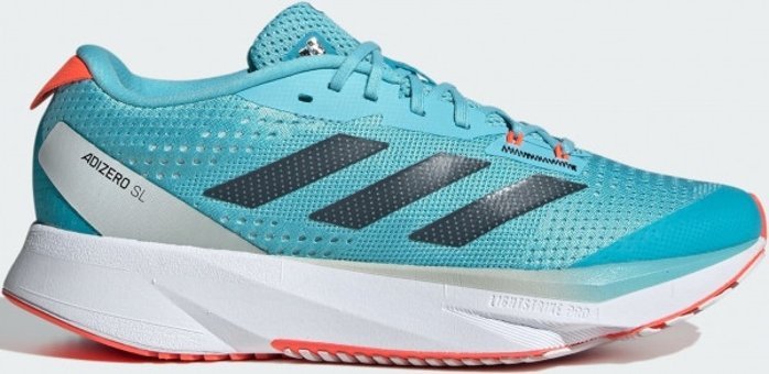 Adidas Adizero SL ID6933 Ortopedik Bağcıklı Kadın Koşu Ayakkabısı Turkuaz