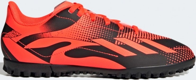 Adidas X Speedportal Messi.4 GZ5136 Bağcıklı Halı Saha Ayakkabısı Turuncu