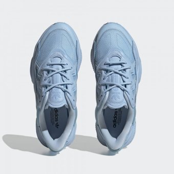 Adidas Ozweego HQ8863 Ortopedik Bağcıklı Kadın Günlük Ayakkabı Mavi