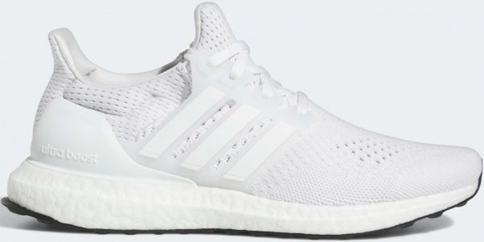 Adidas Ultraboost 1.0 HQ4207 Ortopedik Bağcıklı Kadın Koşu Ayakkabısı Beyaz