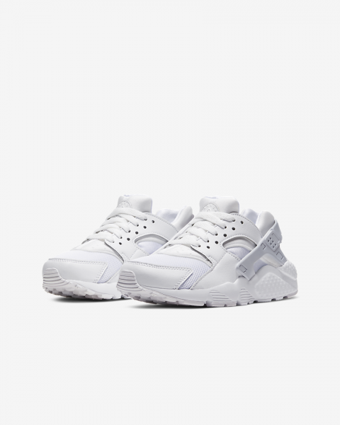 Nike Huarache Run 654275-110 Bağcıklı Erkek Çocuk Günlük Ayakkabı Beyaz
