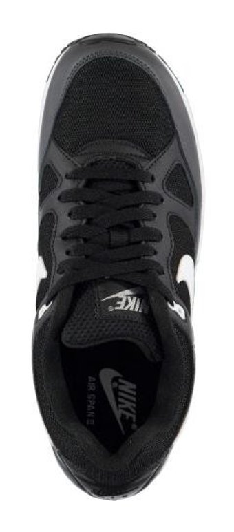 Nike Air Span II AH8047-008 Bağcıklı Erkek Günlük Ayakkabı Siyah