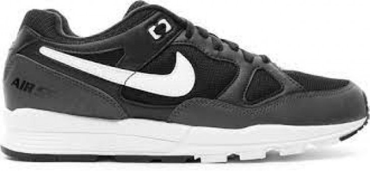 Nike Air Span II AH8047-008 Bağcıklı Erkek Günlük Ayakkabı Siyah