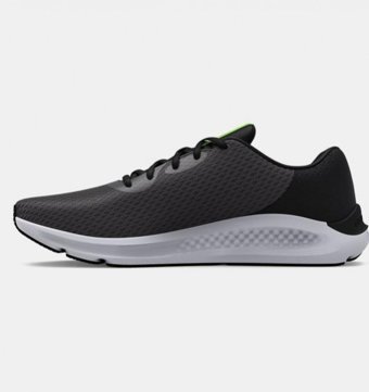 Under Armour Charged Pursuit 3 3024878-100 Ortopedik Bağcıklı Erkek Koşu Ayakkabısı Siyah