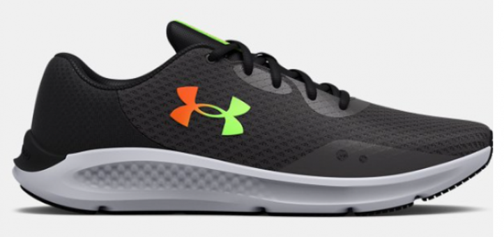 Under Armour Charged Pursuit 3 3024878-100 Ortopedik Bağcıklı Erkek Koşu Ayakkabısı Siyah