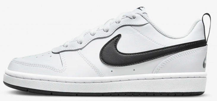 Nike Court Borough Low BQ5448-104 Bağcıklı Kadın Günlük Ayakkabı Beyaz