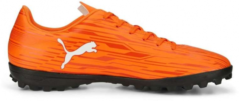 Puma Rapido III TT Dragon Fire 106574-08 Bağcıklı Halı Saha Ayakkabısı Turuncu