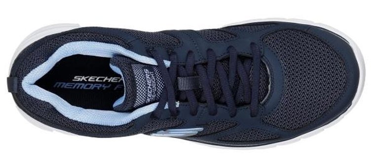 Skechers Burns Agoura 52635-NVY Ortopedik Bağcıklı Erkek Yürüyüş Ayakkabısı Lacivert