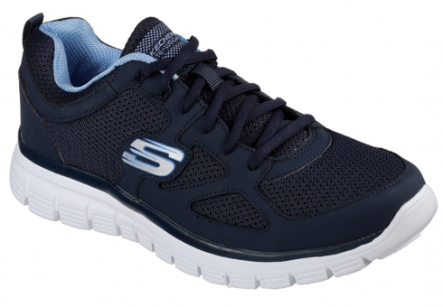Skechers Burns Agoura 52635-NVY Ortopedik Bağcıklı Erkek Yürüyüş Ayakkabısı Lacivert