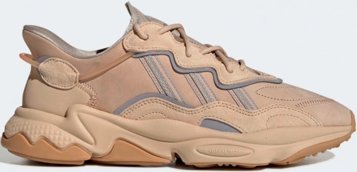 Adidas Ozweego EE6462 Ortopedik Bağcıklı Unisex Günlük Ayakkabı Bej