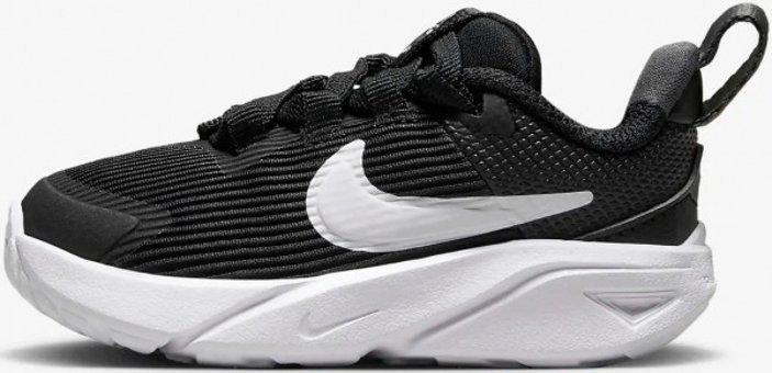 Nike Star Runner 4 DX7616-001 Bağcıklı Erkek Çocuk Günlük Ayakkabı Siyah
