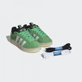 Adidas Campus 00S HQ8713 Bağcıklı Erkek Günlük Ayakkabı Yeşil