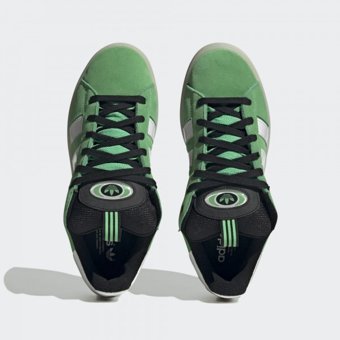 Adidas Campus 00S HQ8713 Bağcıklı Erkek Günlük Ayakkabı Yeşil