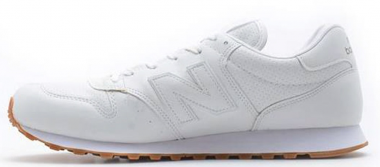 New Balance 500 GM500TLW Bağcıklı Erkek Günlük Ayakkabı Beyaz
